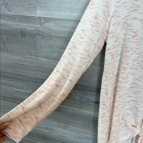 Lane Bryant Pink Long Sleeve Top with Button Detail - Picture 7 of 9